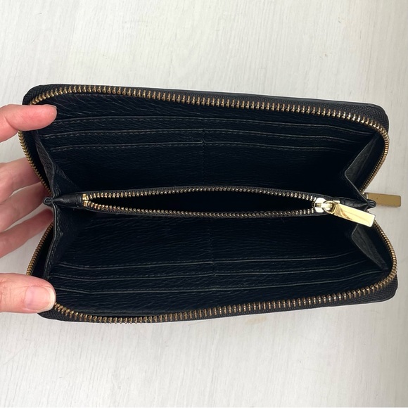 Tory Burch Black Leather Wallet - Picture 3 of 4